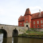 捷克红色童话城堡